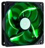 Кулер для корпуса Cooler Master SickleFlow 120мм,19dBA, 3pin, 2000об/хв, зелена підсвітка